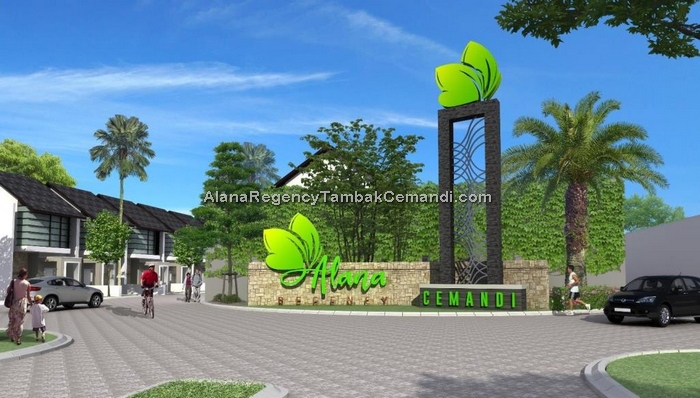 Developer Berprestasi Alana Regency Tambak Cemandi